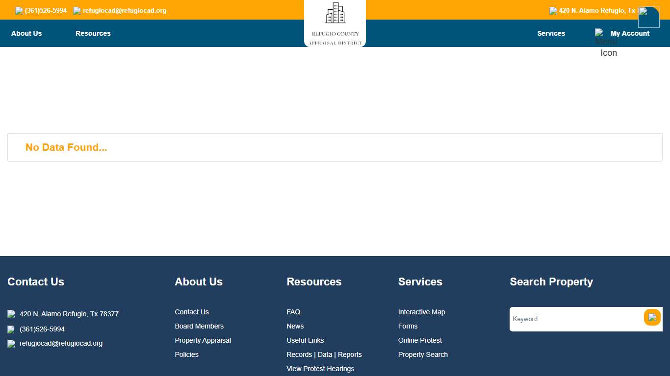 Refugio Central Appraisal District